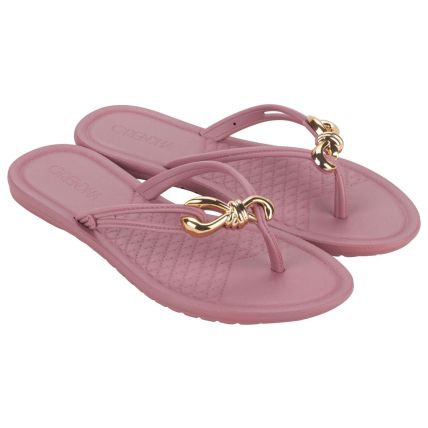 Rasteira Feminina Grendha Ideal - 19000 - Lilas Uva - Atacado