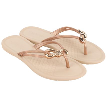 Rasteira Feminina Grendha Ideal - 19000 - Rose - Atacado