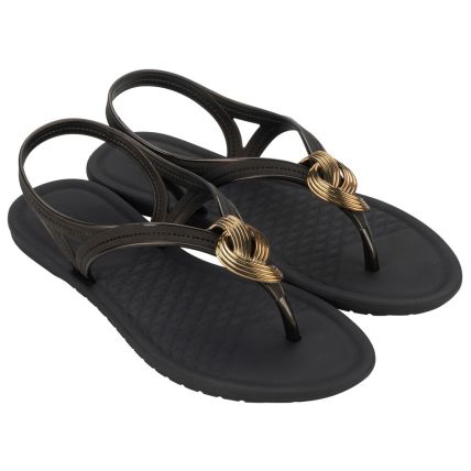 Sandalia Feminina Grendha Afago - 19003 - Preto - Atacado