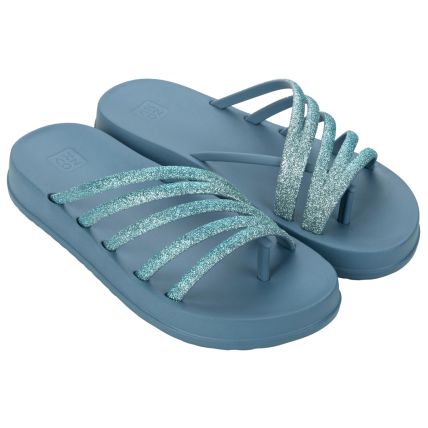 Chinelo Gaspea Feminino Zaxy Fell -19055 - Azul Indigo - Atacado