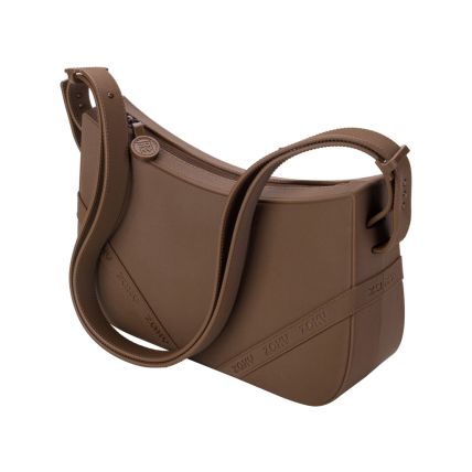 Bolsa Zaxy Every Style - 19064 - Marrom Cacau Escuro - Atacado