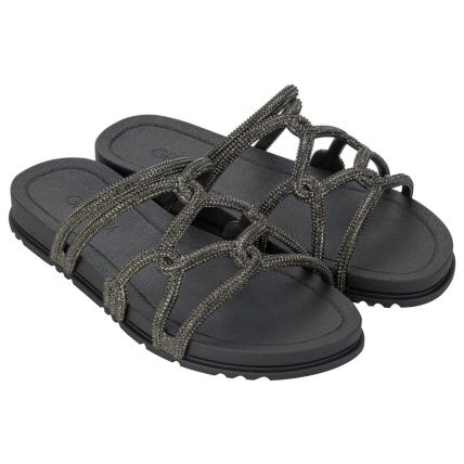 Chinelo Rasteira Feminino Grendha Acolher - 19082 - Preto - Atacado