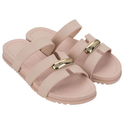 Chinelo Rasteira Grendha Mediterranea - 19101 - Nude Claro - Atacado