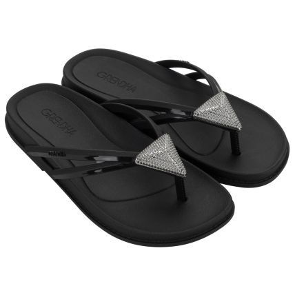 Rasteira Feminina Grendha Luxo - 19135 - Preto - Atacado