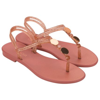 Sandalia Feminina Grendha Acordes - 19144 - Nude Blush - Atacado