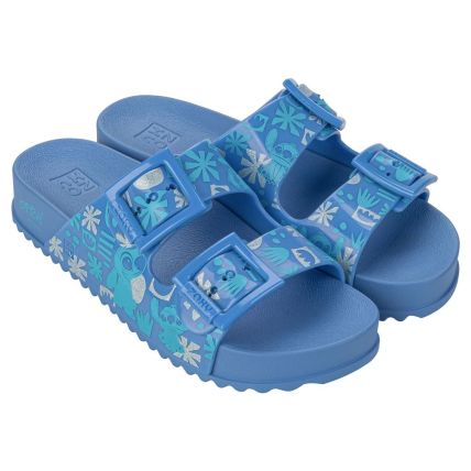 Tamanco Feminino Zaxy Disney Partner - 19149 - Azul Hortencia - Atacado