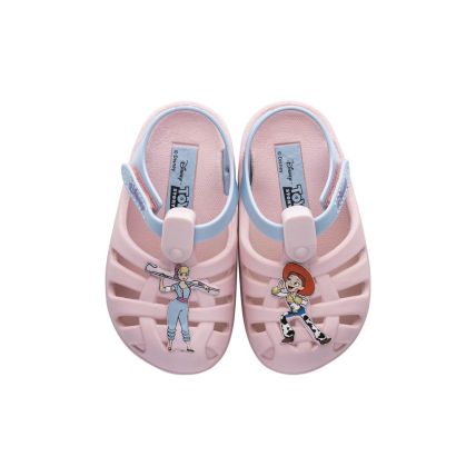 Sandália Baby Disney Magic Aranha - 22303 - Rosa/azul - Atacado