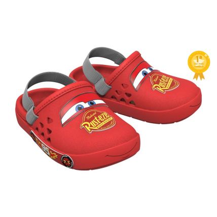 Babuche Baby Disney Love - 22381 - Vermelho/cinza - Atacado