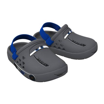 Babuche Baby Disney Love - 22381 - Cinza/azul - Atacado