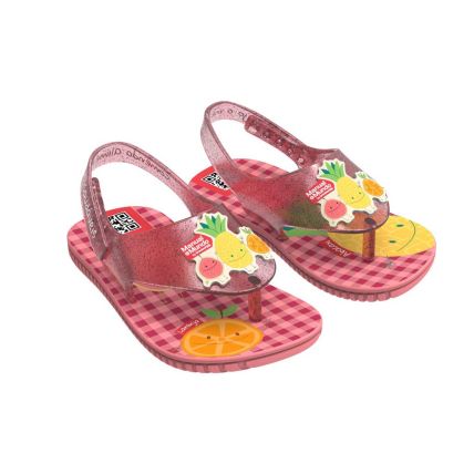 Assandalhado Baby Manual Do Mundo Eco Ciencia - 22582 - Rosa/amarelo - Atacado