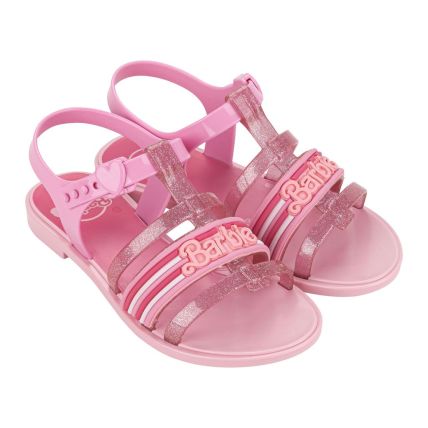 Sandalia Infantil Barbie Ice Cream - 22587 - Rosa/rosa Medio - Atacado