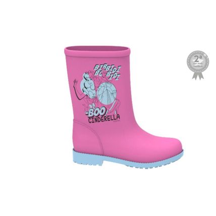 Galocha Infantil Disney Rain Magic - 22731 - Azul/rosa - Atacado