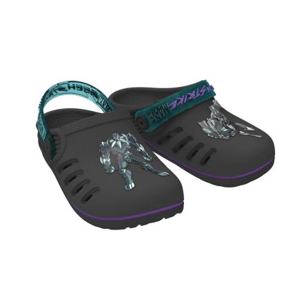 Babuche Infantil Marvel Strike - 22781 - Cinza/azul - Atacado