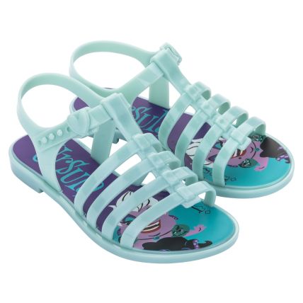 Sandália Infantil Disney Villains - 22837 - Verde/roxo - Atacado