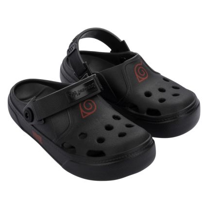 Babuch Infantil Naruto Aldeia Da Folha - 22873 - Preto/preto - Atacado