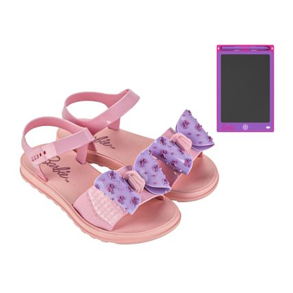Sandalia Infantil Barbie Creative - 22953 - Rosa/lilas - Atacado