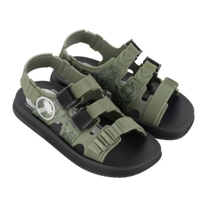 Sandalia Infantil Marvel New Age - 23008 - Preto/verde - Atacado