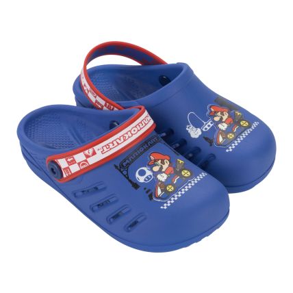 Babuch Infantil Super Mario Play - 23012 - Azul/vermelho - Atacado