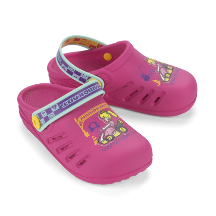 Babuch Infantil Super Mario Play - 23012 - Rosa/verde - Atacado