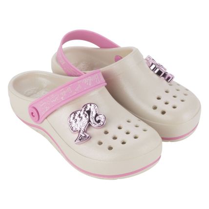Babuch Infantil Barbie Model - 23016 - Bege/Rosa - Atacado