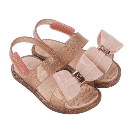 Sandalia Baby Barbie Glam - 23018 - Rosa Glitter Rosa (AU821) - Atacado