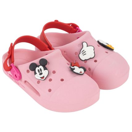 Babuche Infantil Disney Animation - 23022 - Rosa/vermelho - Atacado
