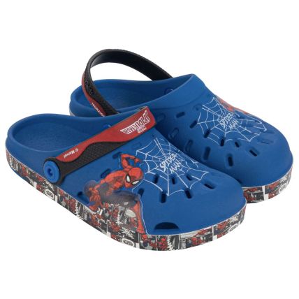 Babuche Infantil Homem Aranha - 23030 - Azul/vermelho - Atacado