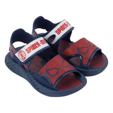 Sandalia Infantil Homem Aranha Revolution - 23031 - Azul/vermelho/branco - Atacado
