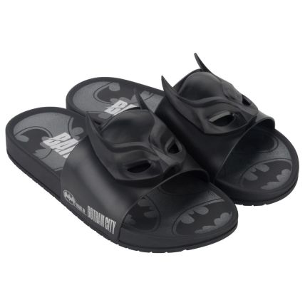 Chinelo Gaspea Infantil Batman Adventure - 23033 - Preto/prata - Atacado