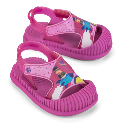 Sandalia Baby Mundo Bita Spacial - 23039 - Rosa/rosa - Atacado