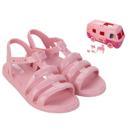 Sandalia Infantil Barbie Road Trip - 23071 - Rosa - Atacado