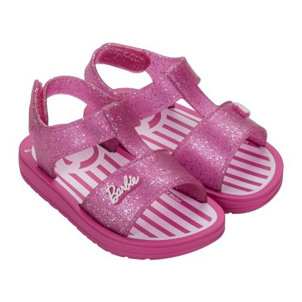 Sandalia Baby Barbie Dream - 23085 - Rosa/rosa Glitter - Atacado