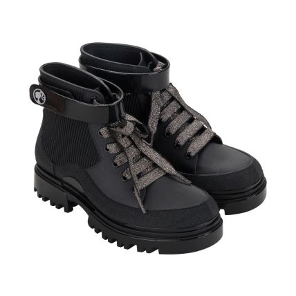 Bota Infantil Barbie Glamour - 23098 - Preto - Atacado