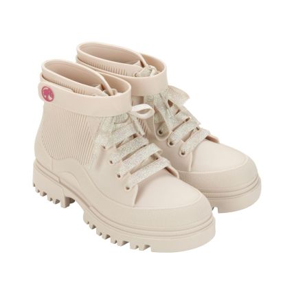 Bota Infantil Barbie Glamour - 23098 - Bege - Atacado