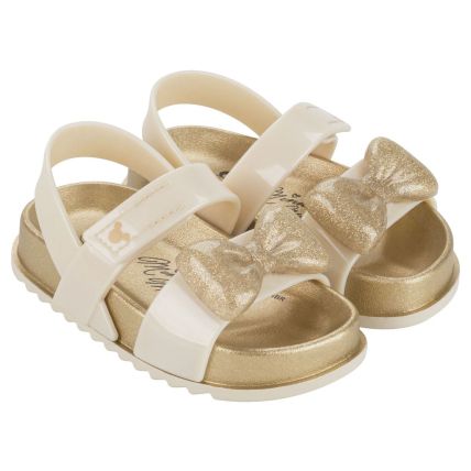 Sandalia Baby Minnie Pop Model - 23104 - Cinza/rosa/branco - Atacado
