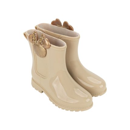 Galocha Infantil Disney Fashion - 23117 - Bege/ouro - Atacado