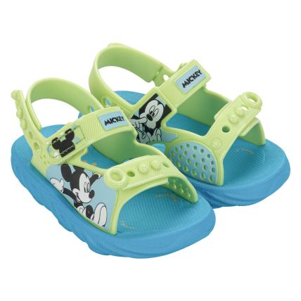 Sandalia Baby Disney Funny - 23125 - Azul/verde - Atacado