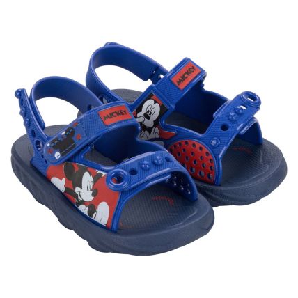 Sandalia Baby Disney Funny - 23125 - Azul/azul/vermelho - Atacado