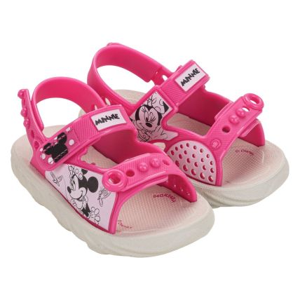Sandalia Baby Disney Funny - 23125 - Bege/rosa - Atacado