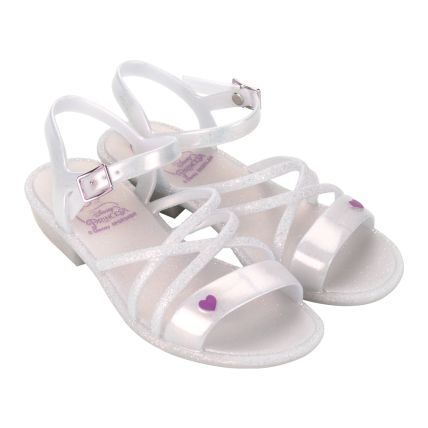 Sandalia Infantil Disney Princess Sand Inf - 23128 - Perola Metalizado - Atacado