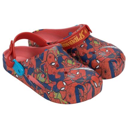 Babuche Infantil Marvel Print - 23146 - vermelho/vermelho - Atacado