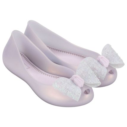 Sapatilha Infantil Barbie Jelly - 23155 - Bronze Perolado/ Glitter - Atacado