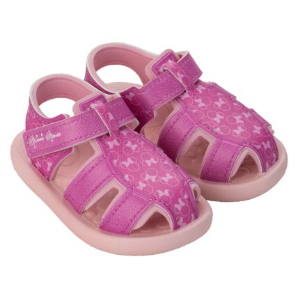 Chinelo Sandalia Baby Disney Casual - 23157 - Rosa/rosa Medio - Atacado