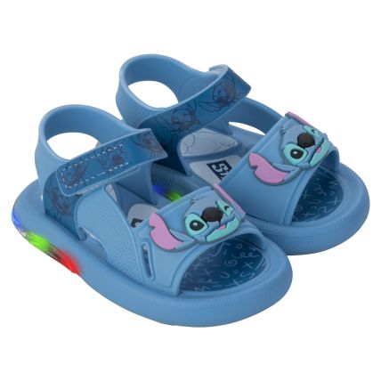 Sandalia Baby Disney Led -23159 - Azul/azul - Atacado
