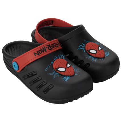 Babuche Infantil Marvel Impact - 23163 - Preto/vermelho - Atacado