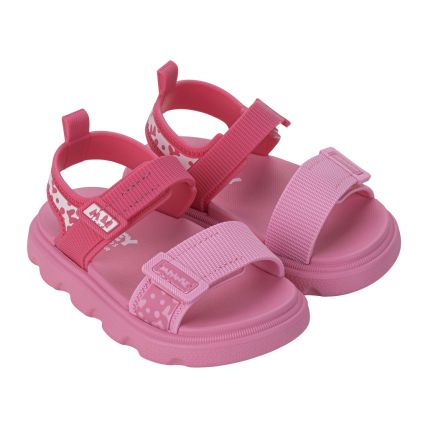 Sandalia Baby Disney New Comfy - 23186 - Rosa/rosa - Atacado