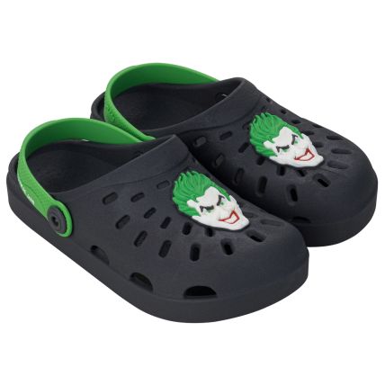 Babuche Infantil Liga Da Justiça Jump - 23189 - Cinza/verde - Atacado
