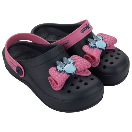 Babuche Infantil Minnie Celebrate - 23210 - Azul/rosa - Atacado