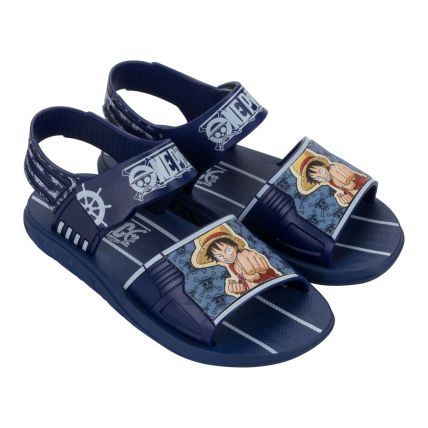 Sandalia Infantil One Piece Explorer - 23230 - Azul/azul/branco - Atacado