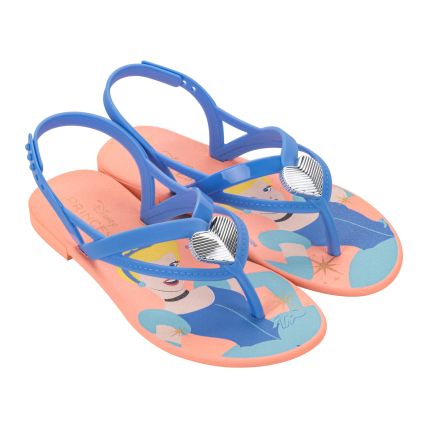 Sandalia Infantil Disney Lady Ii - 23240 - Rosa/azul - Atacado